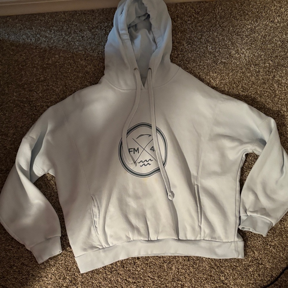 MV Sport Light Blue Hoodie